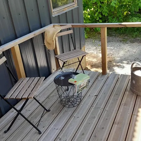 Semesterbostad Roulotte Entre Ciel Et Terre