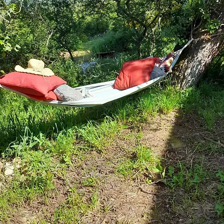 Roulotte Entre Ciel Et Terre Semesterbostad